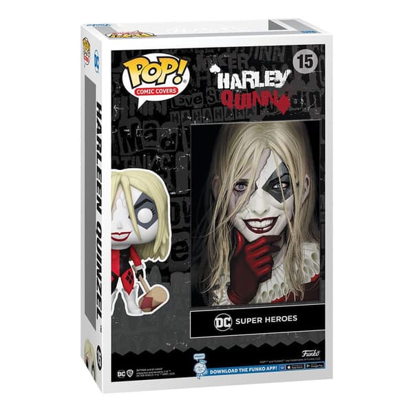 Funko Figur Harleen 9 Cm Dc Pop Comic Cover Vinyl Dc Comics Beige