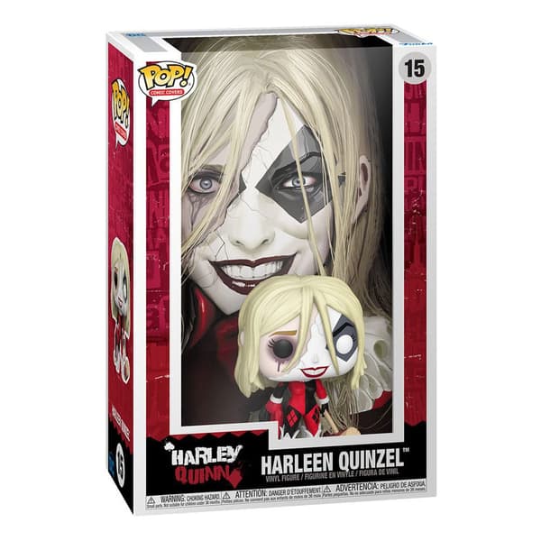 Funko Figur Harleen 9 Cm Dc Pop Comic Cover Vinyl Dc Comics Beige