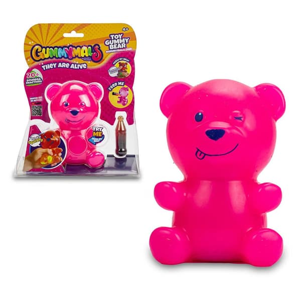 Famosa Assorteret Gummymals 4 Bjørne Figur Rød
