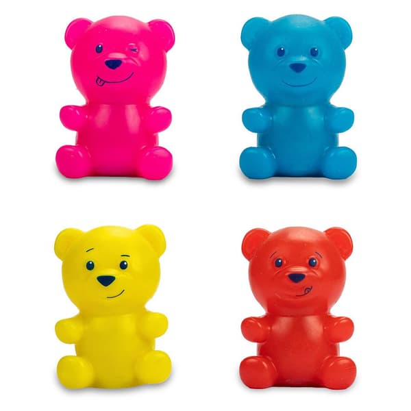 Famosa Assorteret Gummymals 4 Bjørne Figur Rød
