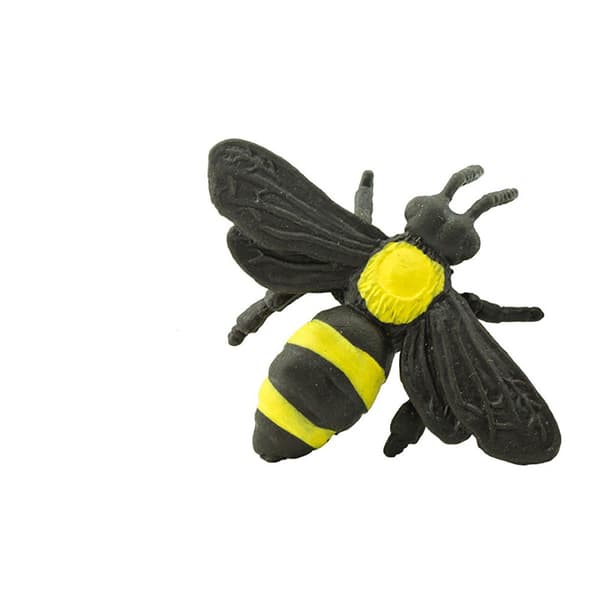 Safari Ltd Humlebier Figur Good Luck Minis Gul,Sort From 3 Years