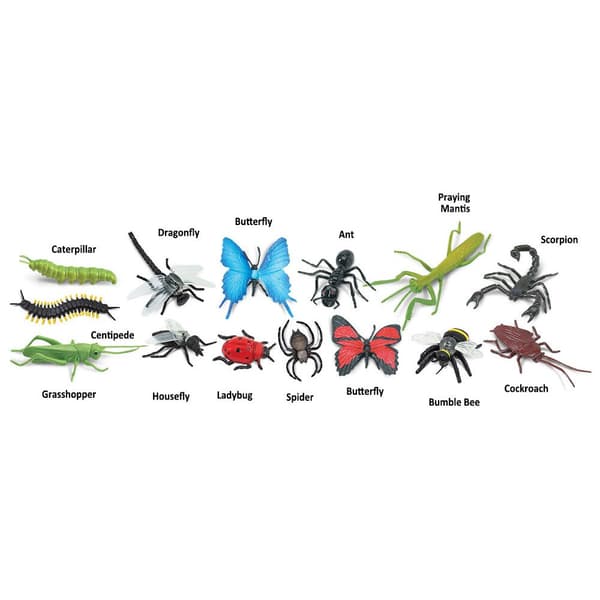 Safari Ltd Figur Insects Bulk Bag Flerfärgad From 3 Years