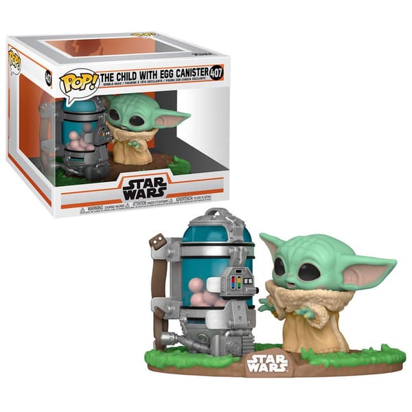 Funko Pop Star Wars The Mandalorian Child Canister Flerfärgad