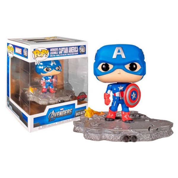 Funko Pop The Avengers Captain America Flerfärgad