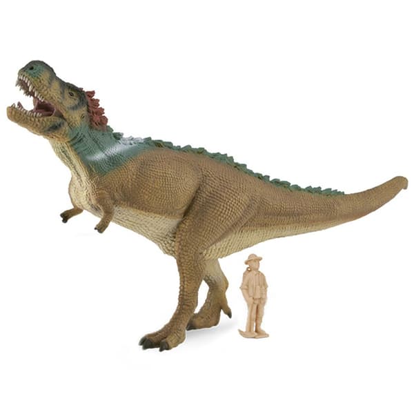 Collecta T-rex Plusset Med Movil Mandibula Figur Deluxe 1:40 Gylden 3-6 Years