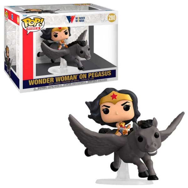 Funko På Pegasus Pop Wonder Woman 16 Centimeter Flerfärgad