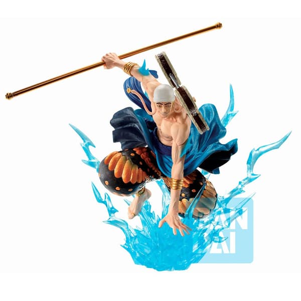 Bandai Duell Memories Figur One Piece Enel Guld