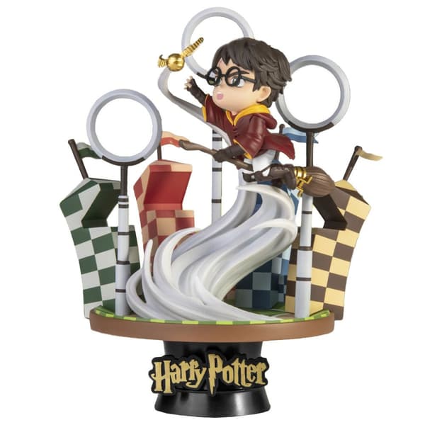 Harry Potter Match Dstage Figur Quidditch Gylden