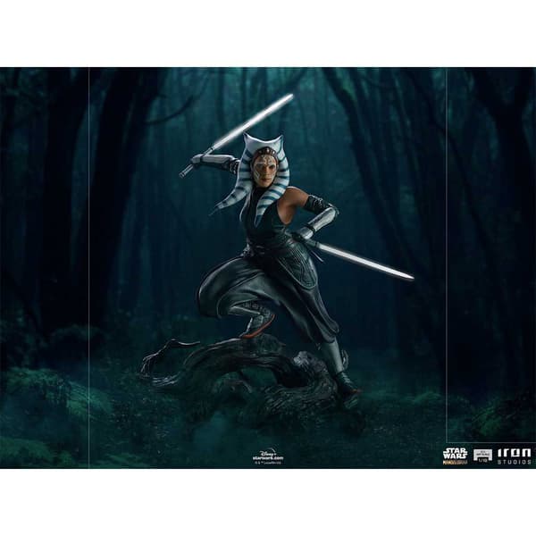 Star Wars Kunstskala Figur Ahsoka Tano Sort