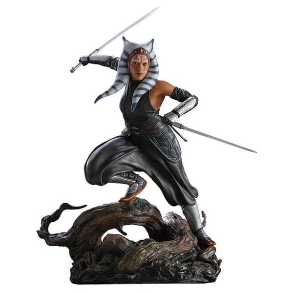 Star Wars Kunstskala Figur Ahsoka Tano Sort