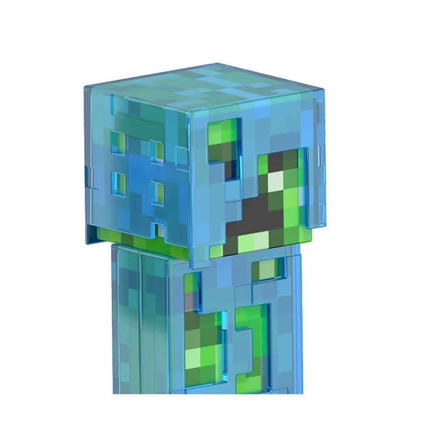 Minecraft Figur Diamond Level Creeper Flerfarvet
