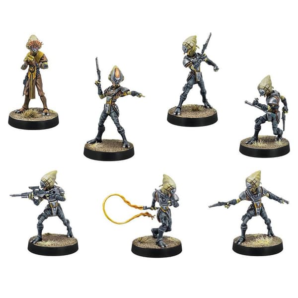 Atomic Mass Games Hahmo Sw Legión: Soldados Del Sindicato Pike Kultainen