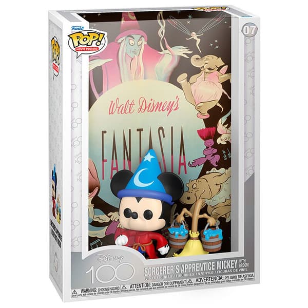 Funko Pop Movie Poster Disney 100th Fantasia Flerfarvet