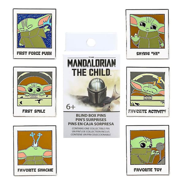 Funko Emaljestifter Barnet Star Wars The Mandalorian Pop! 3 Cm Udvalg 12 Enheder Flerfarvet