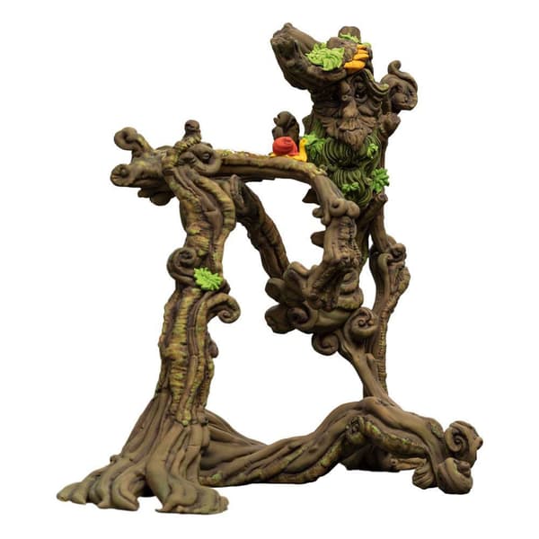Weta Workshop Sagan Om Ringen Mini Epics Vinylfigur Treebeard 25 Cm Grönt