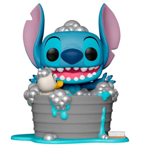 Funko Pop Disney Lilo And Stitch Stitch In Bathtub Exclusive Blå