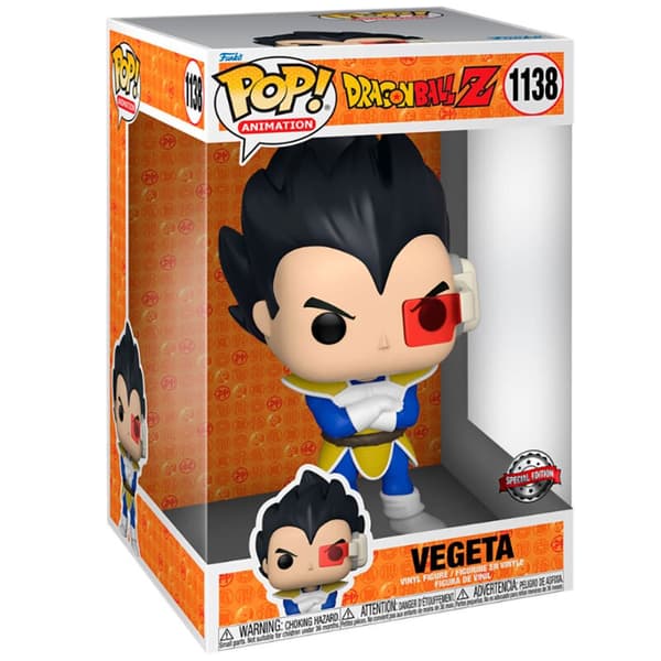 Funko Pop Dragon Ball Z Vegeta Exclusive 25 Cm Guld