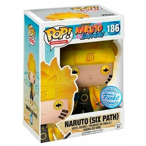 Funko Pop Naruto Shippuden Naruto Six Path Exclusive Orange