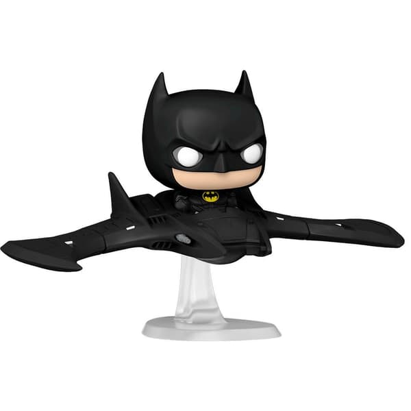 Funko Pop Ride Deluxe Dc Comics The Flash Batman In Batwing Guld