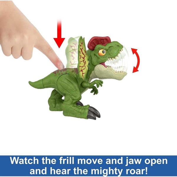 Jurassic World Dinosaurus Dilophosaurus Grøn