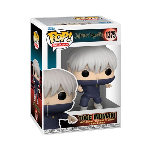Funko Animation Vinyl Figurer Sammen Inumaki Jujutsu Kaisen Pop! 9 Cm Assorteret Figur Flerfarvet