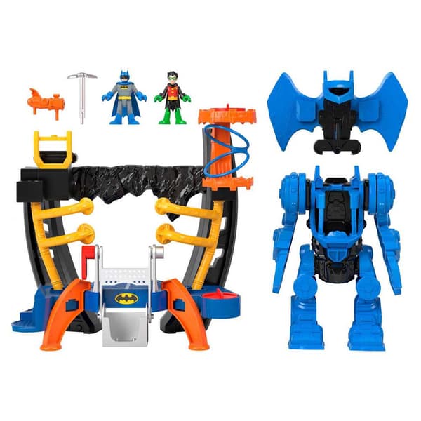 Fisher Price Kommandocenter Imaginext Dc Super Friends Batman Flerfärgad