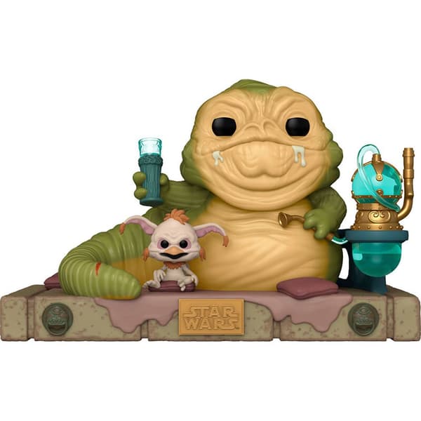 Funko Pop Star Wars 40th Jabba The Hutt And Salacious B Crumb Flerfarvet