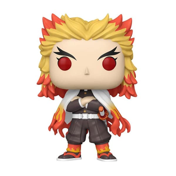 Funko Figur Super Sized Jumbo Vinyl Rengoku 25 Cm Demon Slayer: Kimetsu No Yaiba Flerfärgad