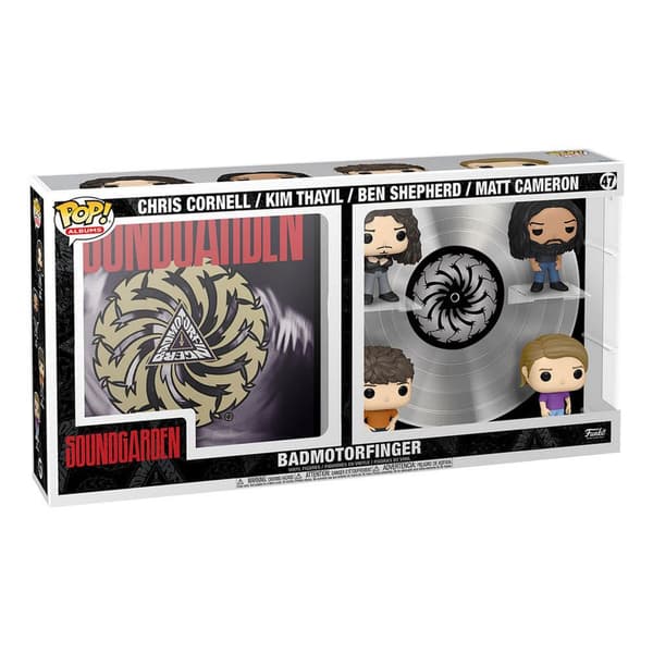 Funko Figurer Pack Album Dlx Vinyl Badmotorfinger 4 9 Centimeter Ljud Trädgård Flerfärgad