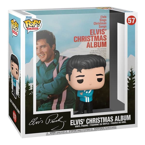 Funko Ilmestyy Elvis X-mas Album Pop Albums Vinyl 9 Cm Elvis Presley Hahmo Kirkas