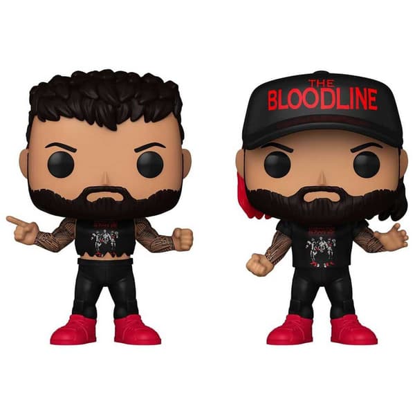 Funko Packa Vinylfigurer Använd Bröder 2 Pop 9 Centimeter Wwe Flerfärgad