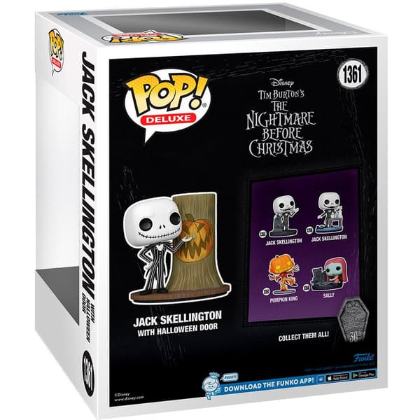 Funko Figur Med H.town Door Jack 9 Centimeter Mardröm Innan Jul Flerfärgad