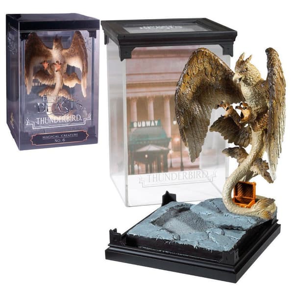 Noble Collection Fantastiske Bæster Figur Thunderbird Flerfarvet
