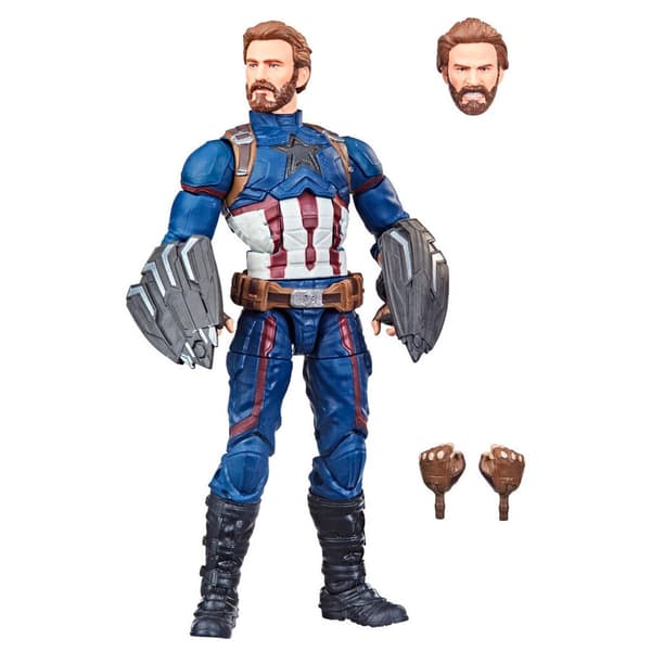 Marvel Kaptajn Amerika Legends 15 Cm Blå