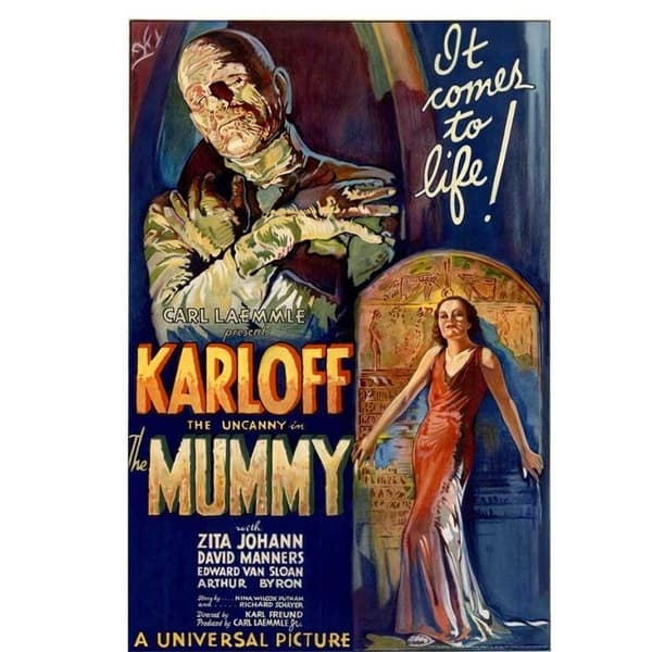 Neca Mumiefiguren Mumiefiguren Ultimate Mummy Universal Monsters Grå
