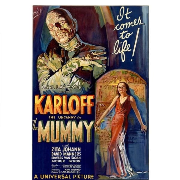Neca Mumiefiguren Mumiefiguren Ultimate Mummy Universal Monsters Grå