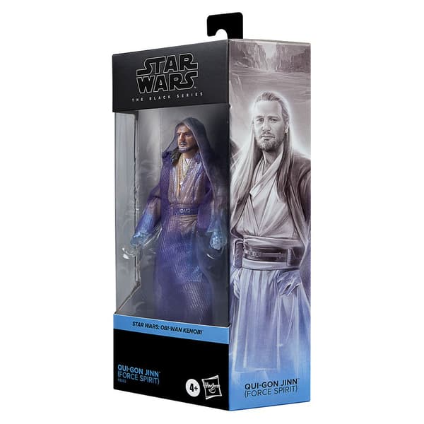 Hasbro Hahmo Star Wars The Black Series Obi Wan Kenobi Qui Gon Jinn Spirit Violetti