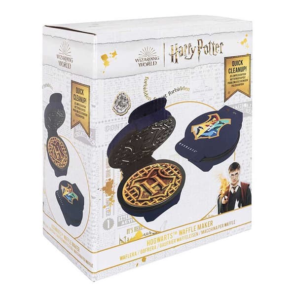 Uncanny Brands Hogwarts Skjold Gofrera Blå