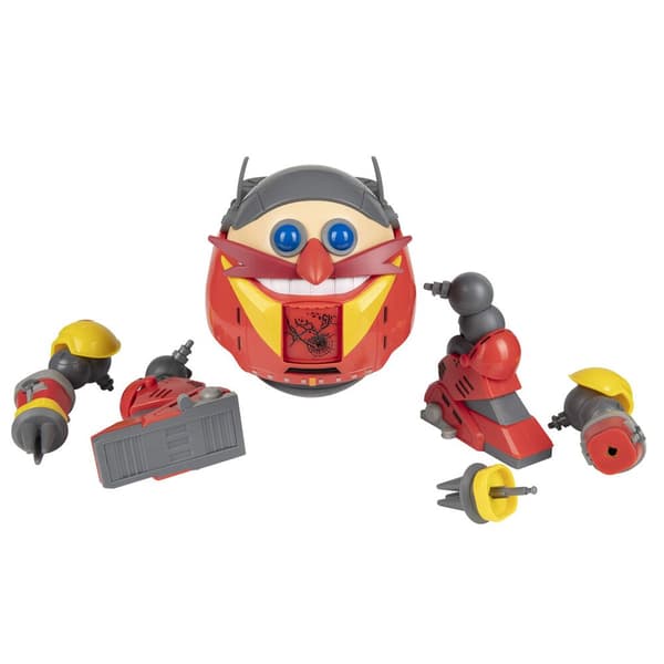 Jakks Pacific Eggman Giant Robot Battle Playseat Sonic The Hedgehog Flerfarvet