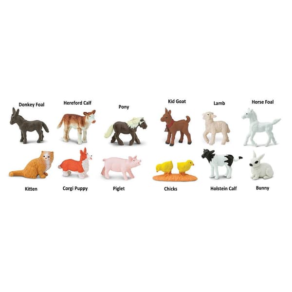 Safari Ltd Farm Babies 48 Pieces Kuva Monivärinen From 3 Years