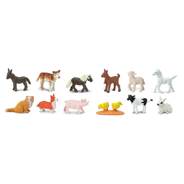 Safari Ltd Farm Babies 48 Pieces Kuva Monivärinen From 3 Years
