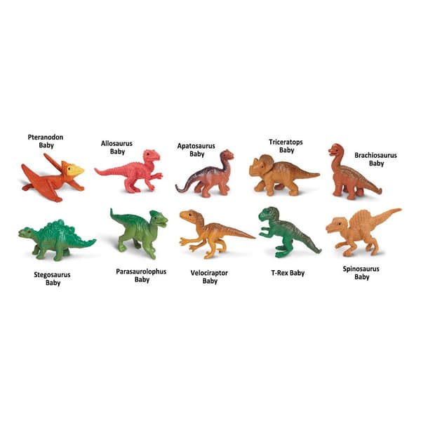 Safari Ltd Dino Babies 48 Pieces Figure