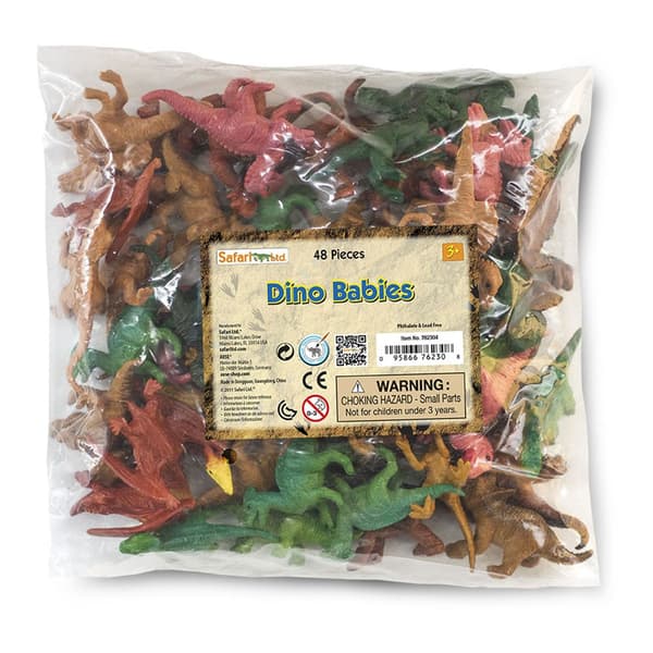 Safari Ltd Dino Babies 48 Pieces Figure
