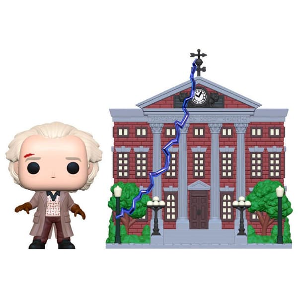 Funko Pop Back To The Future Doc With Clock Tower Flerfarvet