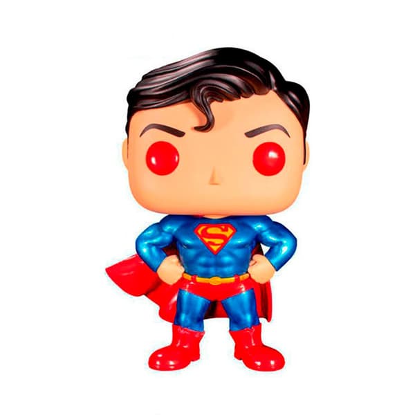 Funko Pop Dc Comics Superman Exclusive Chase 25 Cm Flerfarvet