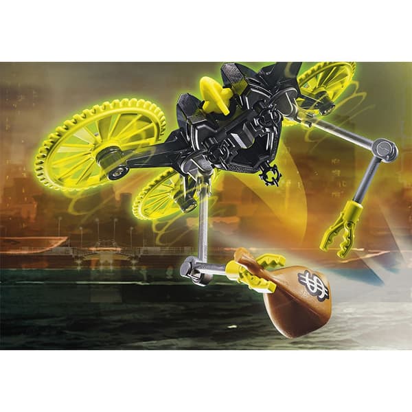 Playmobil Politifly: Forfølgelse Dron Flerfarvet 4-7 Years