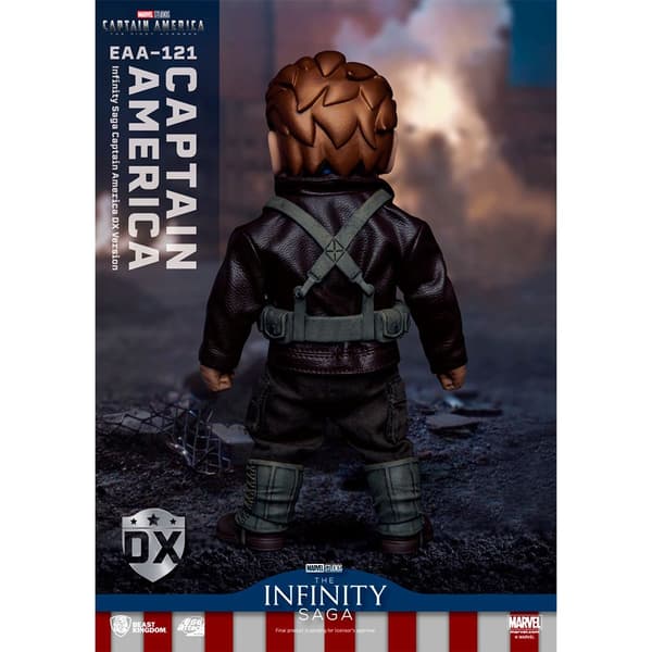 Marvel Ägg Attack Kapten Figur America Saga Infinity Deluxe Röd