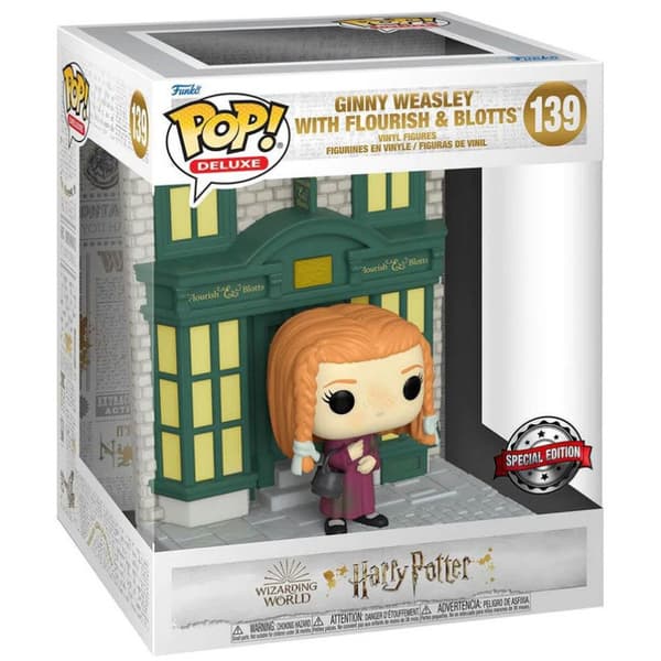 Funko Pop Harry Potter Diagon Alley Ginny Weasley Flourish And Blotts Exclusive Monivärinen