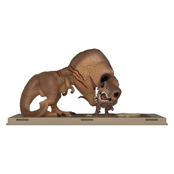 Funko Pop Movie Poster Jurassic Park Tyrannosaurus Rex And Velociraptor Flerfärgad