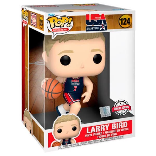 Funko Pop Nba Larry Bird 1992 Team Us Navy Jersey Exclusive 25 Cm Flerfärgad